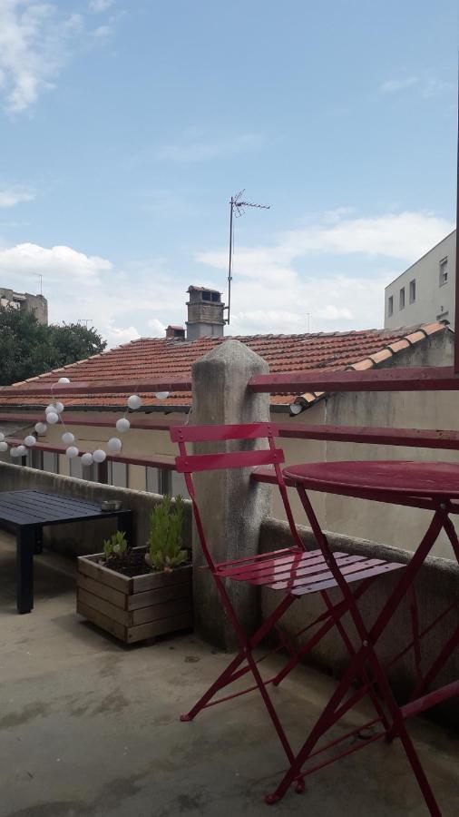 Appartement Centre-Ville Avec Terrasse Montpellier Bagian luar foto